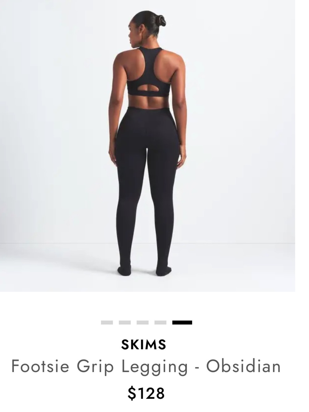 SKIMS Kids Obsidian Grip Leggings